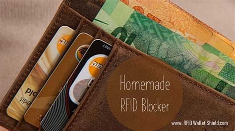 how to protect rfid|homemade rfid blocker.